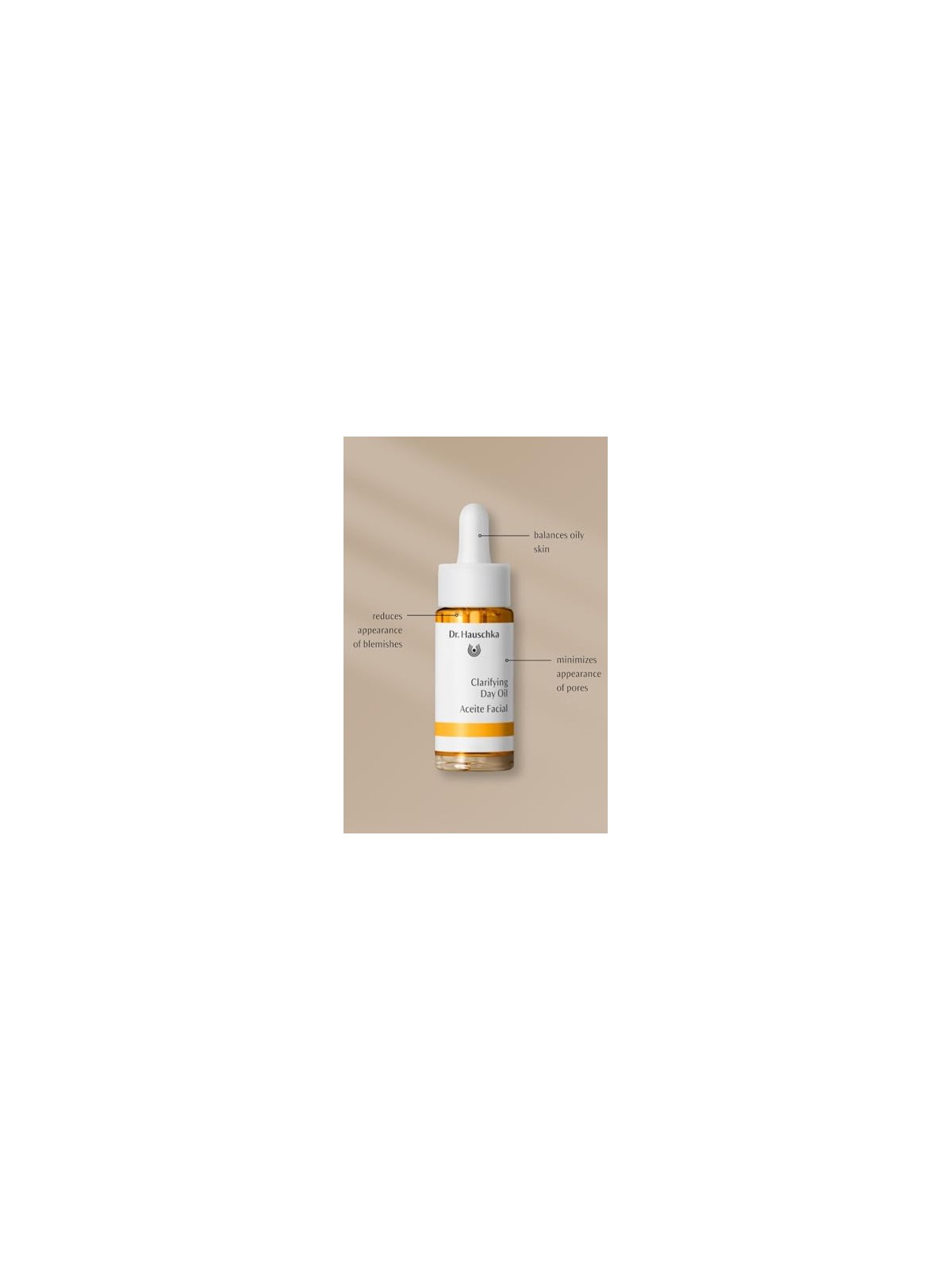 Olio Chiarificante di giorno 18ml donna