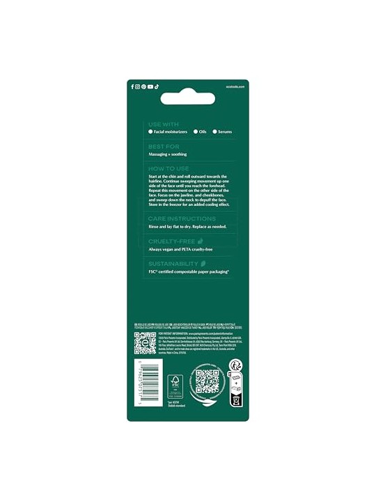 Ecotools Rullo Facciale in Giada per Donna 1 0pz