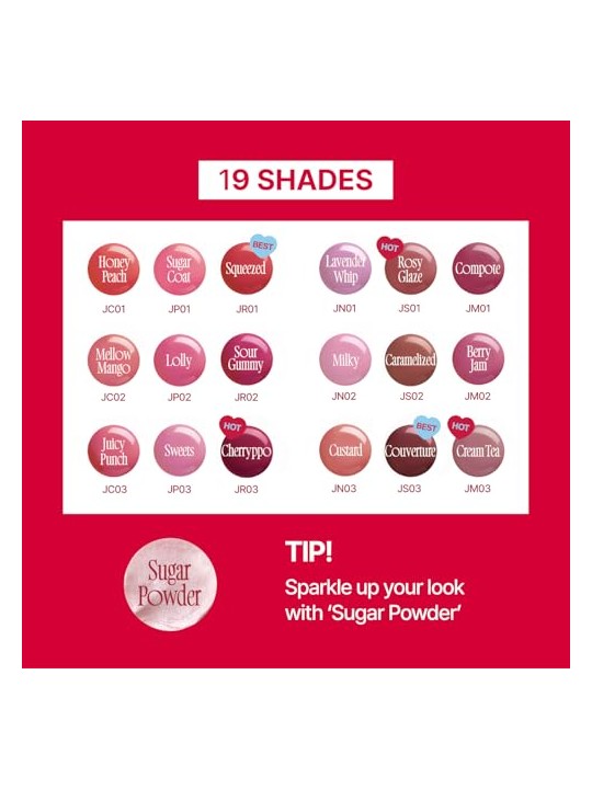 Fwee Lip & Cheek Glowy Jelly Pot JS03 Couverture 4g