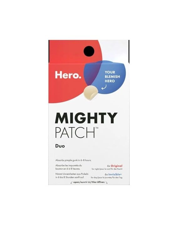 Hero. Cerotti per imperfezioni cutanee Mighty Patch Duo I cerotti idrocolloidali originali e invisibili 12 pezzi donna
