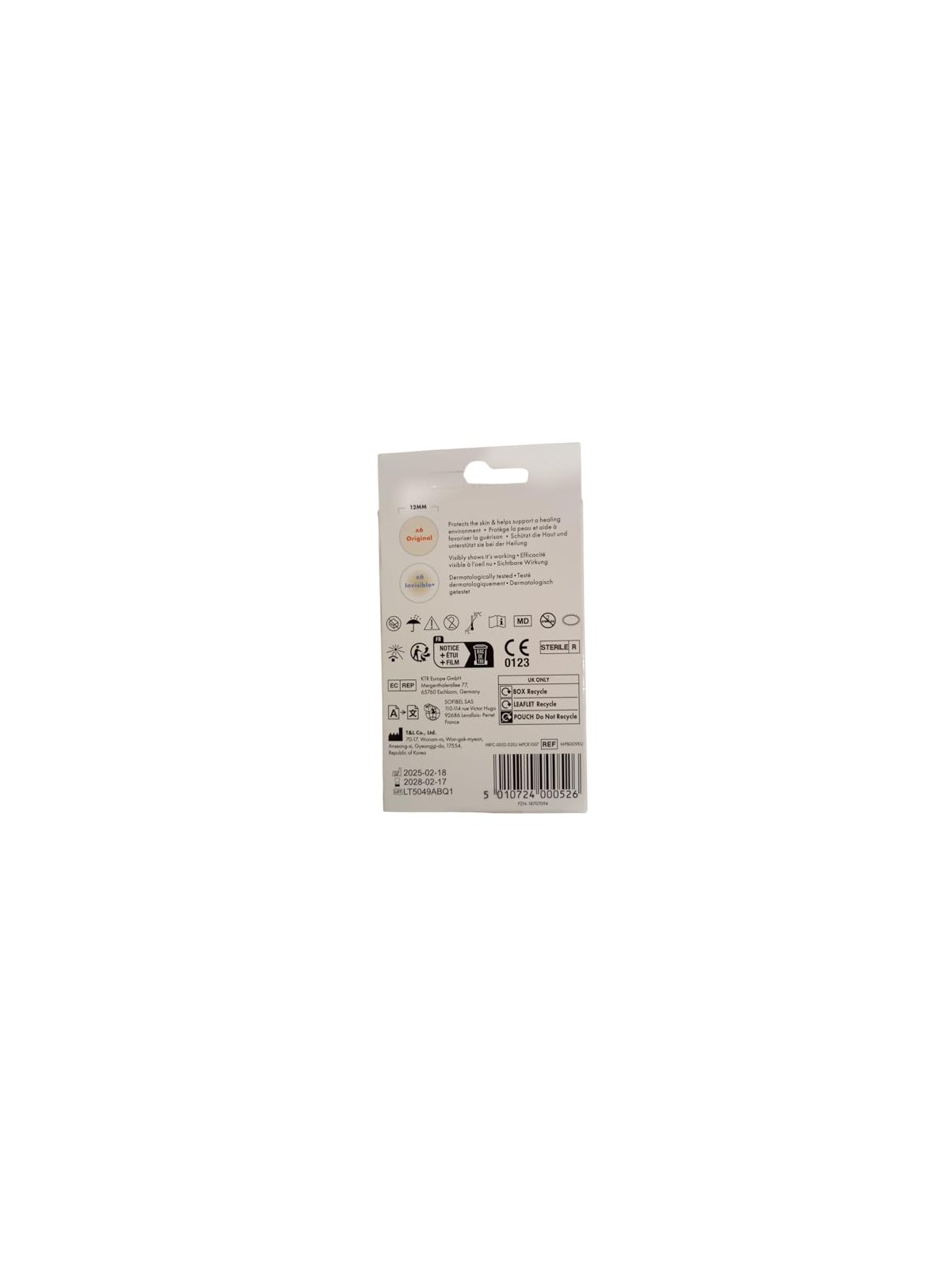 Hero. Cerotti per imperfezioni cutanee Mighty Patch Duo I cerotti idrocolloidali originali e invisibili 12 pezzi donna