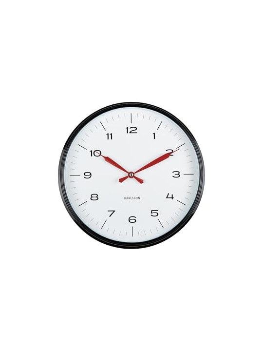Karlsson Orologio da parete di design 6056BK unisex