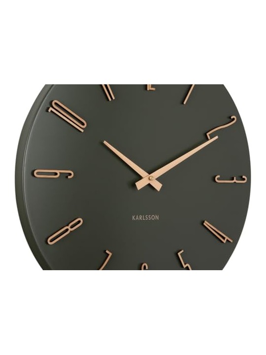 Karlsson Orologio da parete di design KA6072GR unisex