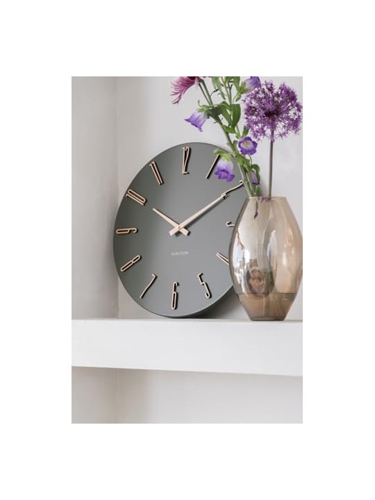 Karlsson Orologio da parete di design KA6072GR unisex