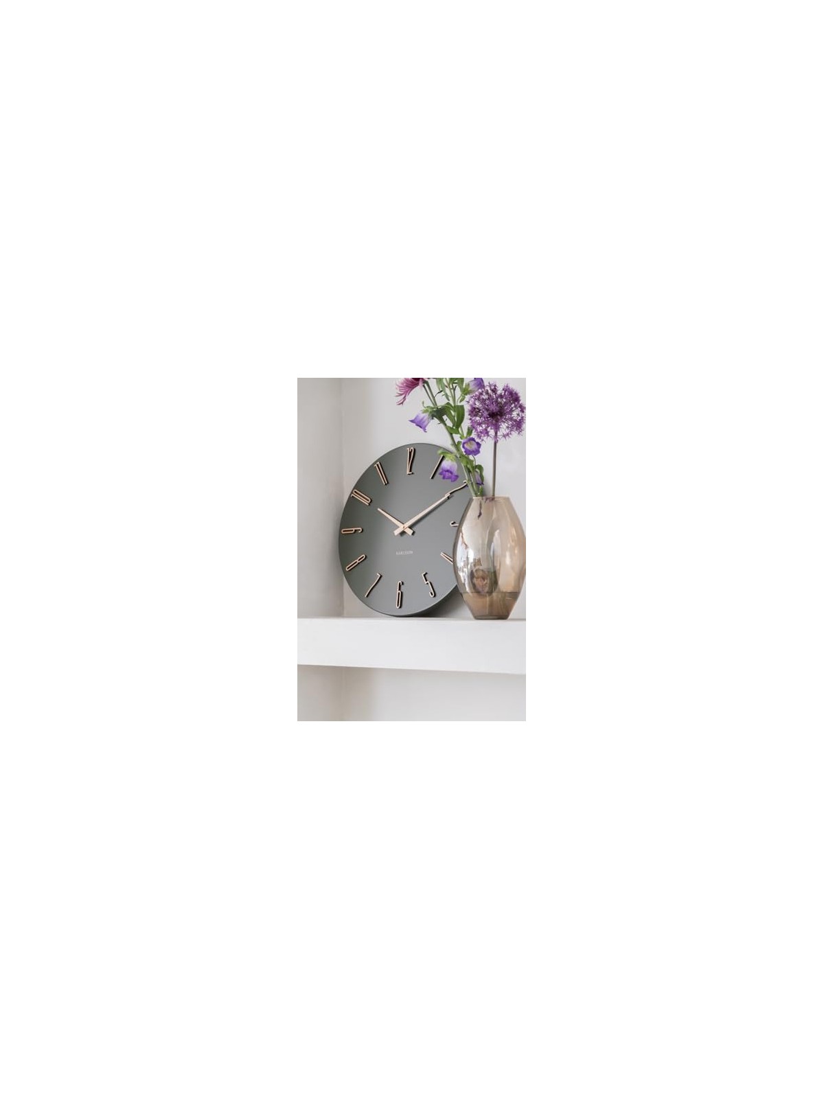 Karlsson Orologio da parete di design KA6072GR unisex