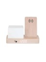 Karlsson Orologio da scrivania digitale con lampada e caricabatterie 6079WD unisex