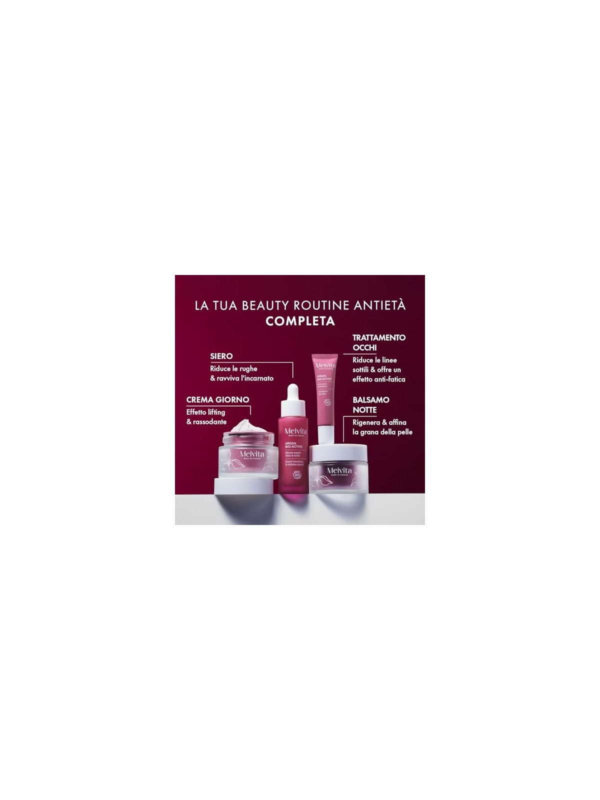 Melvita Ricarica di balsamo notte rigenerante all'olio di argan bioattivo, 50ml unisex