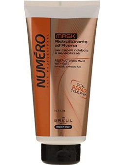 Numero Maschera ristrutturante all'avena, maschera ristrutturante all'avena 300ml