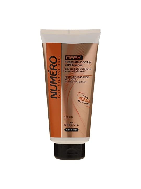 Numero Maschera ristrutturante all'avena, maschera ristrutturante all'avena 300ml