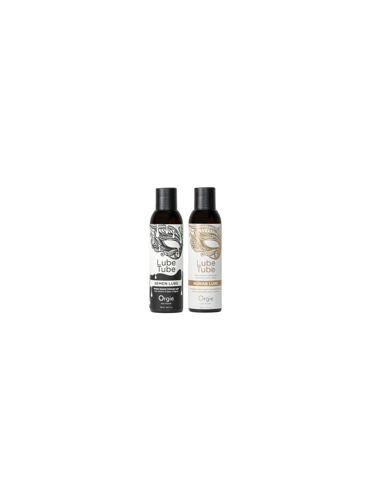 Orgie Tubetto di lubrificante intimo Human Lube Gel che imita la saliva 150ml