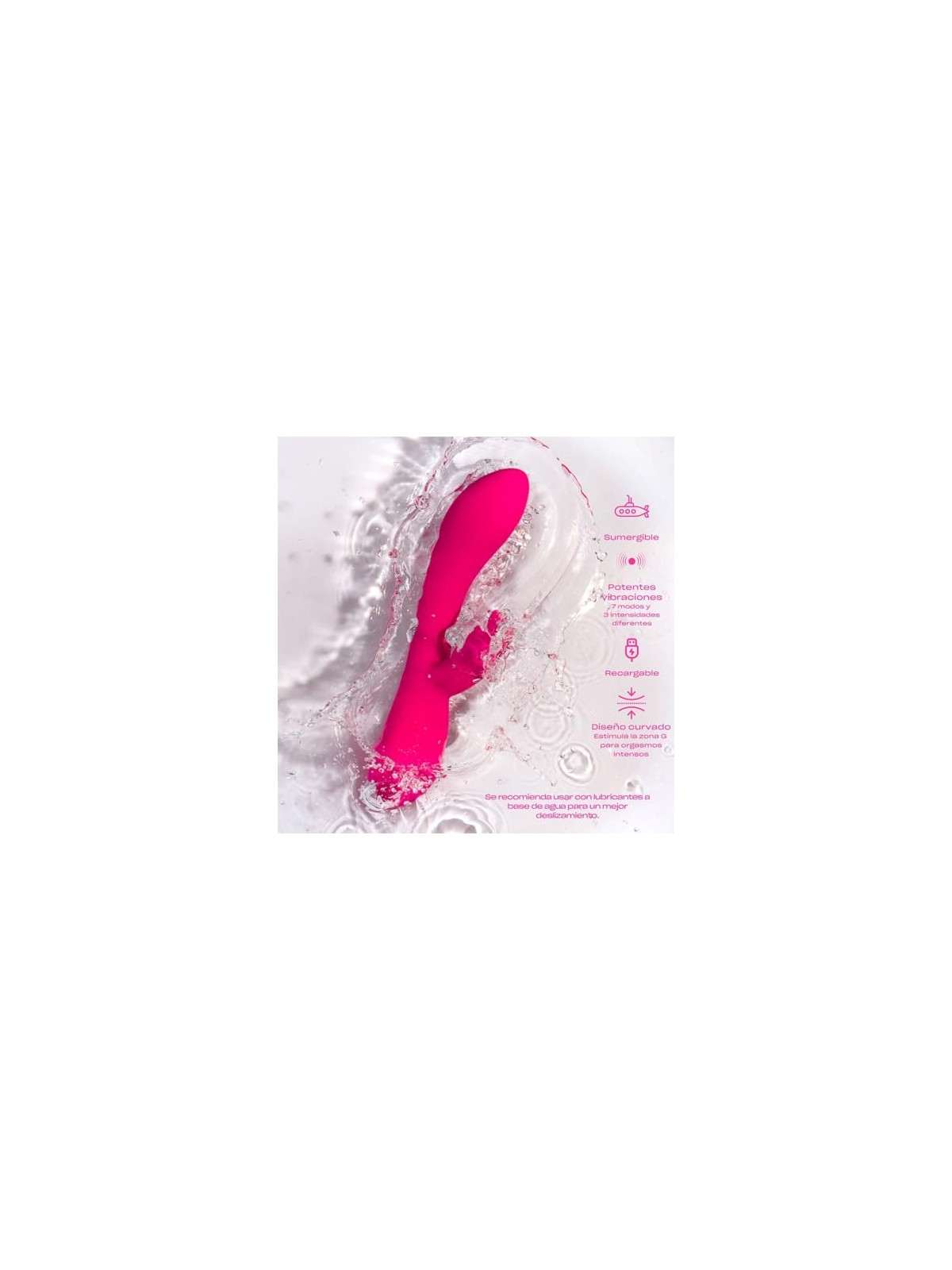 Platanomeln LUCAS vibratore coniglietto viola donna