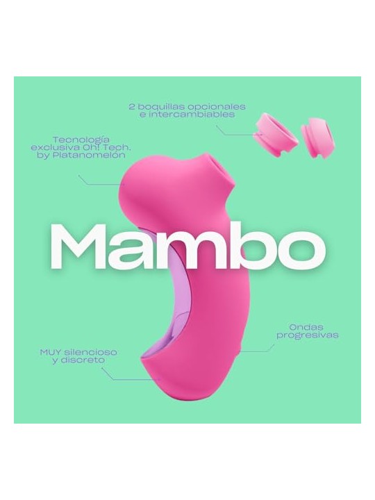 Platanomelï¿½ï¿½n MAMBO aspiratore di clitoride rosa 1 unit unisex