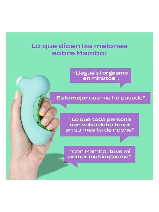 Platanomelï¿½ï¿½n MAMBO aspiratore di clitoride rosa 1 unit unisex