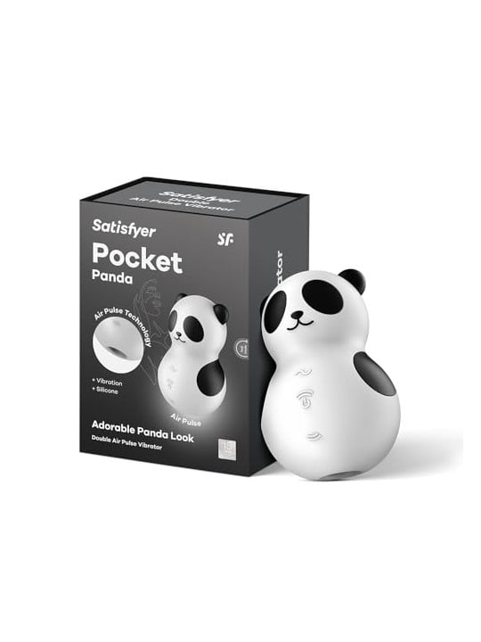 Satisfyer Stimolatore clitorideo Pocket Panda Clit Sucker