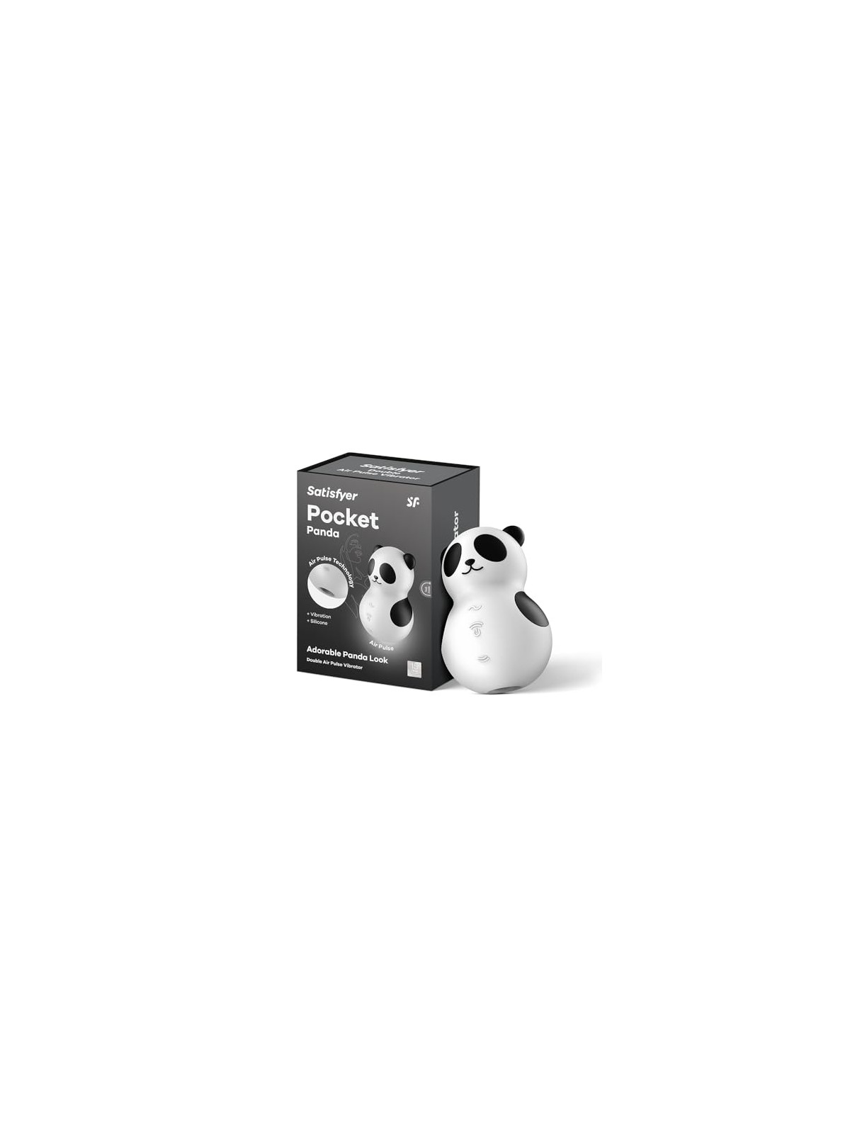 Satisfyer Stimolatore clitorideo Pocket Panda Clit Sucker