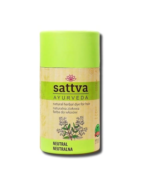 Sattva Tintura naturale a base di erbe per capelli tintura naturale per capelli alle erbe Cassia neutra 150g