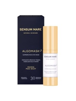 Sensum mare Algomask, maschera contorno occhi intensamente nutriente e ricca di crema, 15ml.