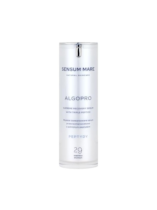 Sensum mare Algopro crema antirughe altamente trasparente con triplo peptide 30ml