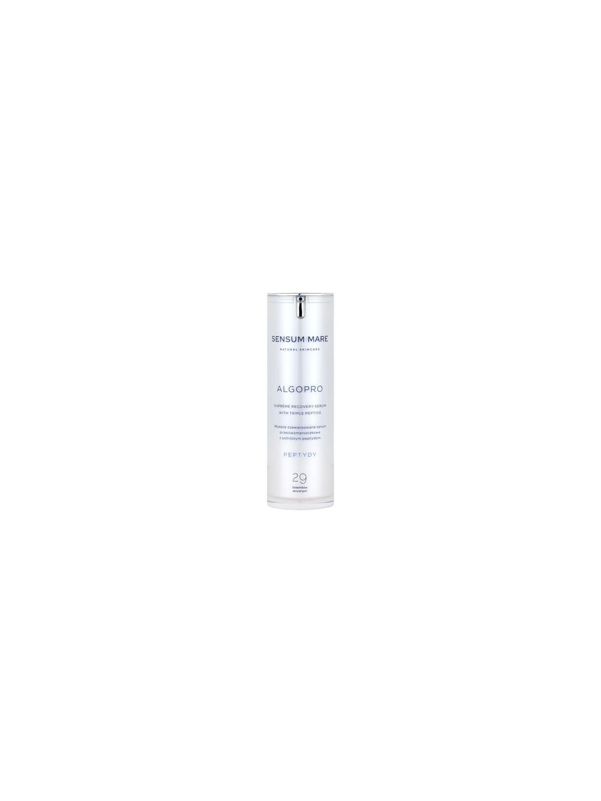 Sensum mare Algopro crema antirughe altamente trasparente con triplo peptide 30ml