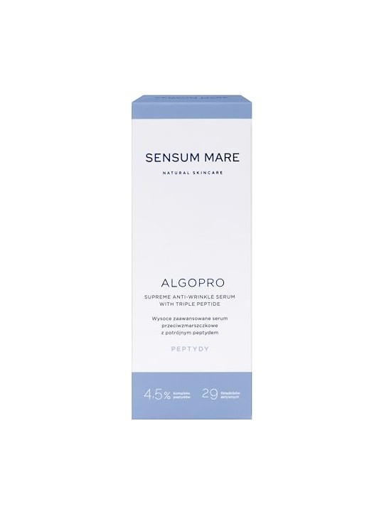 Sensum mare Algopro crema antirughe altamente trasparente con triplo peptide 30ml