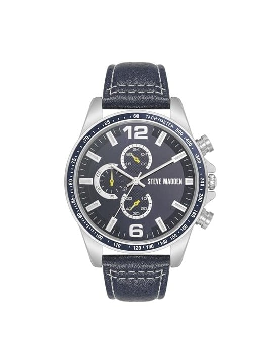 Steve Madden Orologio analogico SM-9111NVSV uomo