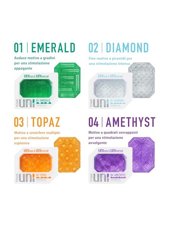 Tenga Manico universale per igiene intima Uni Topaz