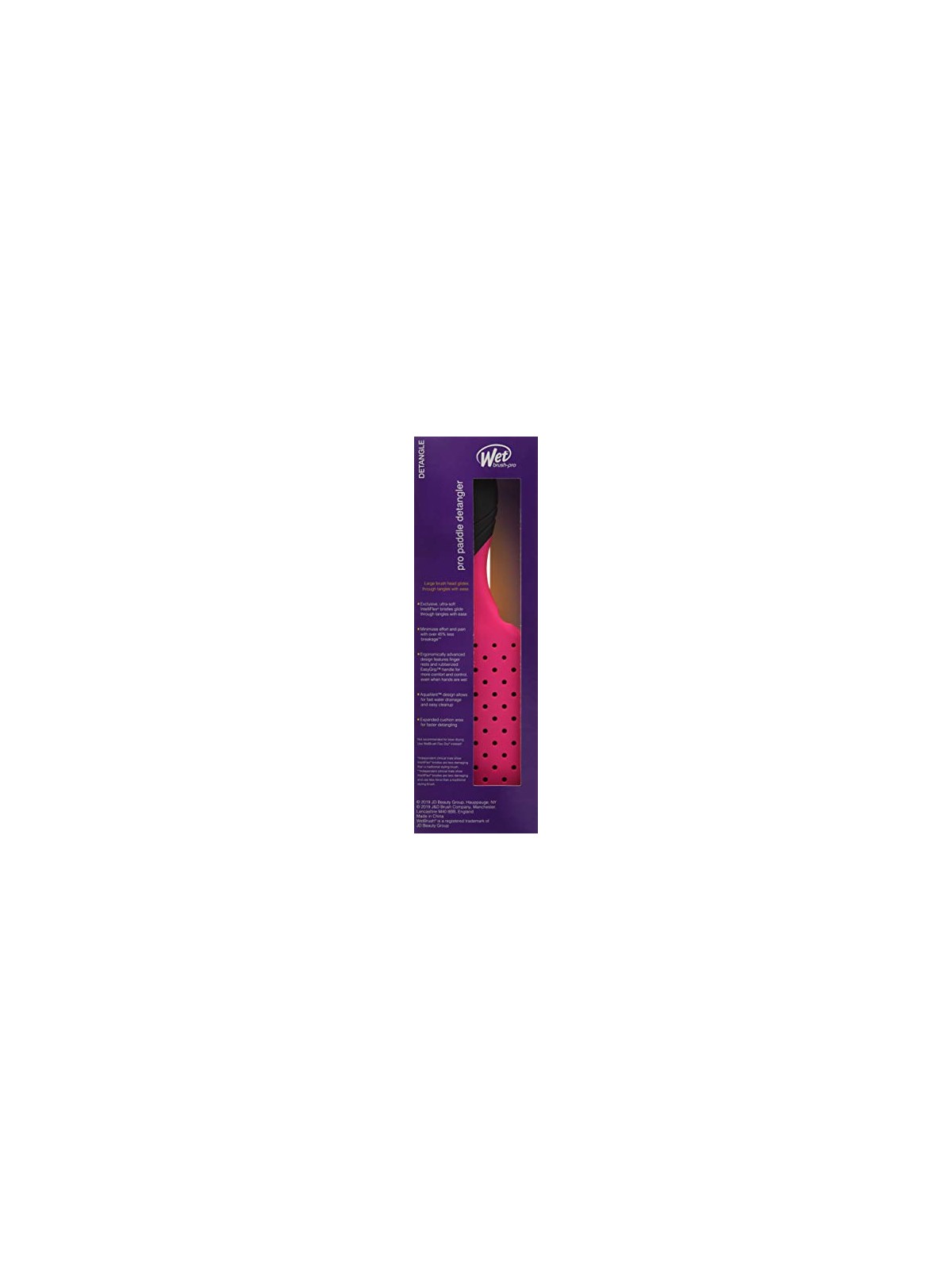 The Wet Brush PRO PADDLE DISTRICANTE rosa 1 unit unisex