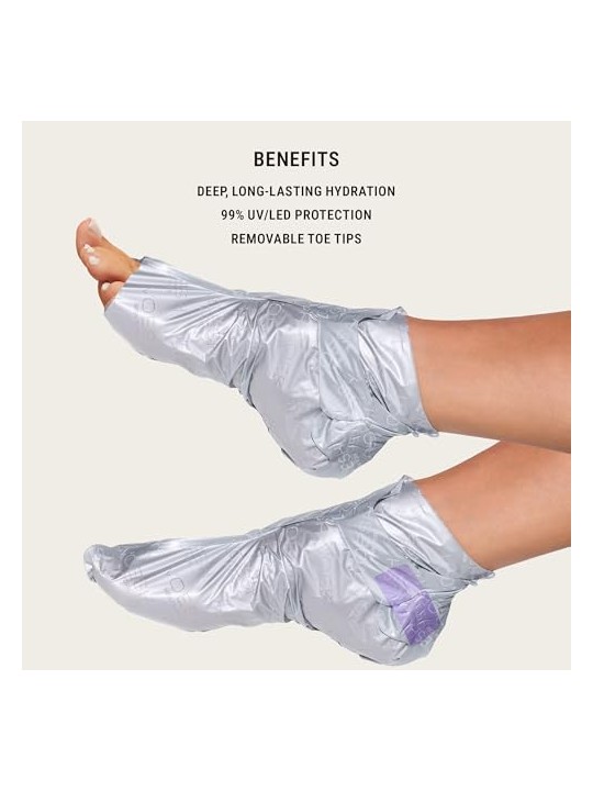 Voesh Calzini esfolianti Peeling Calze con acidi AHA ed estratti botanici 40ml