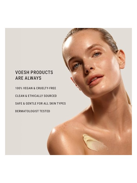 Voesh Calzini esfolianti Peeling Calze con acidi AHA ed estratti botanici 40ml