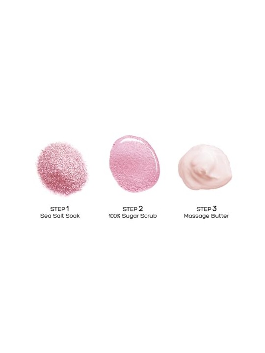 Voesh SET Mani Moments Double Vitamin Recharge set manicure peeling allo zucchero + maschera in crema + olio da massaggio +