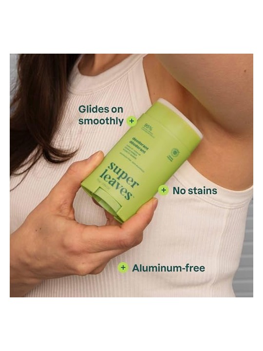 Attitude Deodorante naturale Super Leaves Pera e Ambra 75 g donna