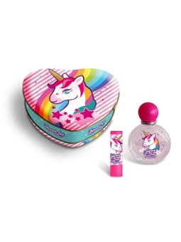 Cartoon Lorenay Unicorn Love Astuccio Cuore eau de toilette 50ml Rossetto unisex