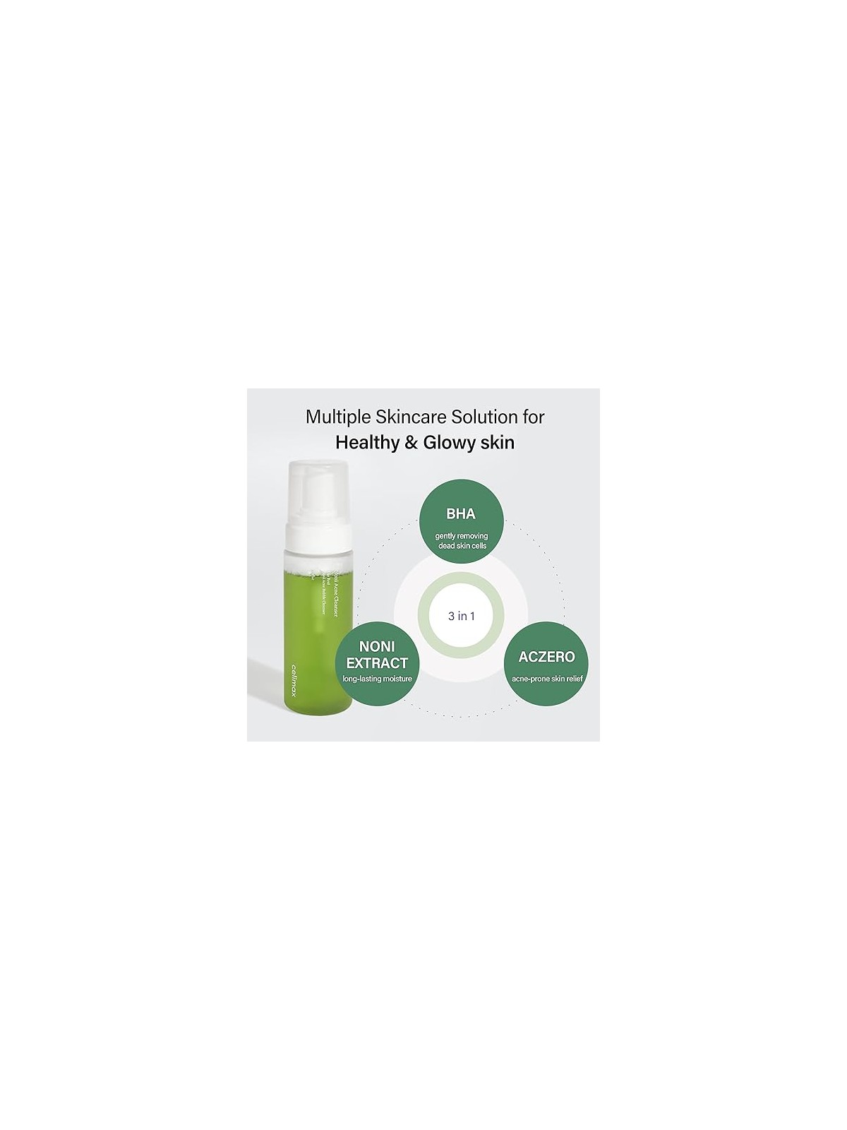 Celimax Schiuma detergente delicata Noni Acne Bubble Cleanser 155ml donna