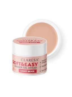 Claresa Gel costruttore Gel costruttore Soft&Easy UV/LED Beige chiaro 90g