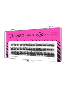 Clavier Filamento Du2o largo con torsione C e volume di 36D 10-12-14mm