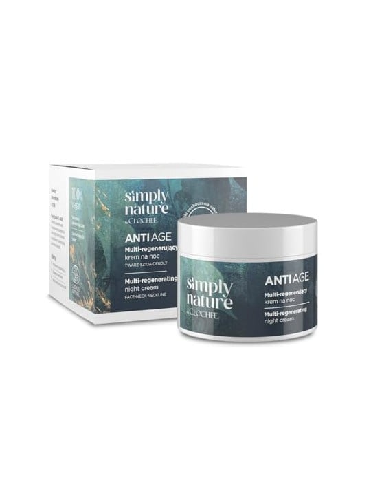 Clochee Crema notte antietà multirigenerante Simply Nature 50ml