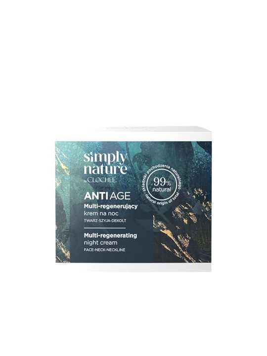 Clochee Crema notte antietà multirigenerante Simply Nature 50ml