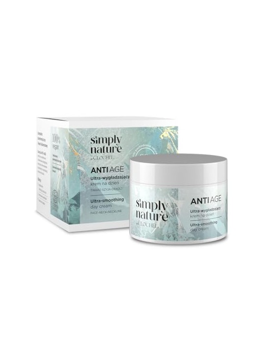 Clochee Crema viso ultra-levigante anti-età Simply Nature 50ml