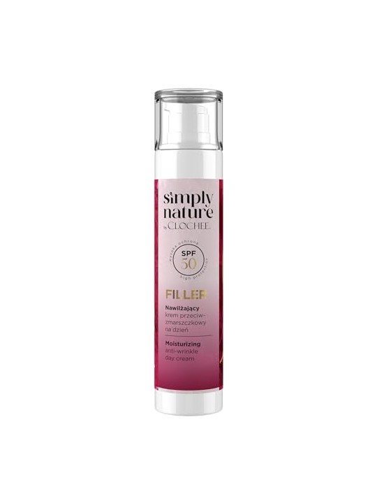 Clochee Simply Nature Filler crema idratante naturale per i bambini SPF50 50ml