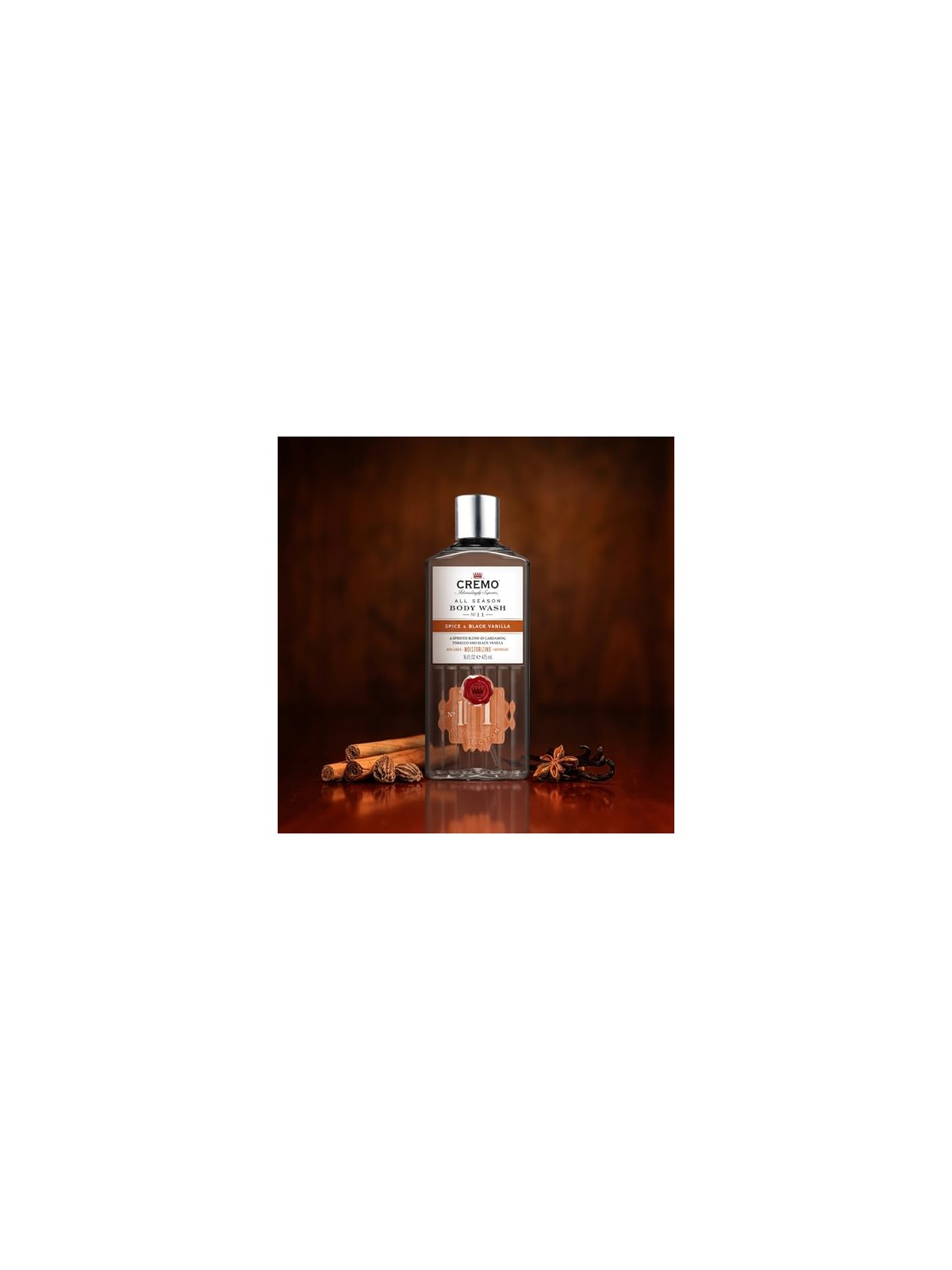 Cremo Bagnoschiuma Spice & Black Vanilla 473ml uomo
