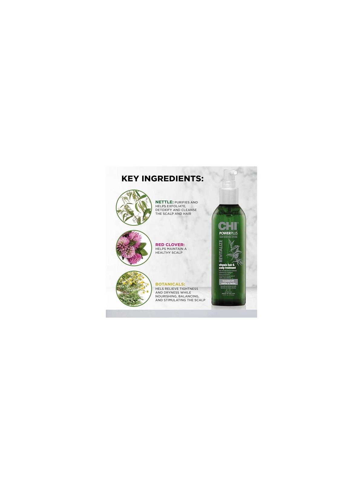 Trattamento Farouk Systems CHI Power Plus Revitalize Vitamin Hair