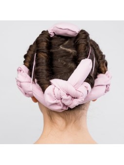 Glov Bigodini Spider Set per capelli invernali, per capelli lunghi e di media lunghezza, rosa, 4 pezzi