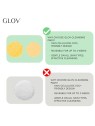 Glov Dischetti detergenti naturali Dischetti detergenti viso in cellulosa 5 pz