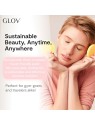 Glov Dischetti detergenti naturali Dischetti detergenti viso in cellulosa 5 pz