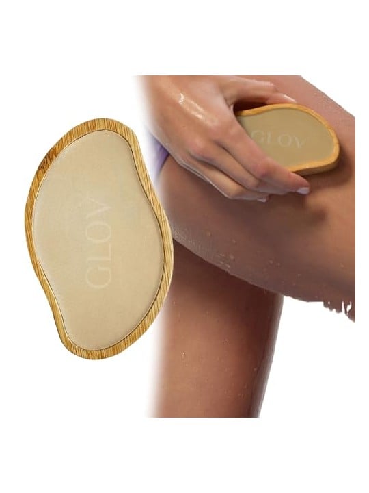 Glov Epilatore Velvet Nano Touch 2in1 con pietra pomice e nano vetro