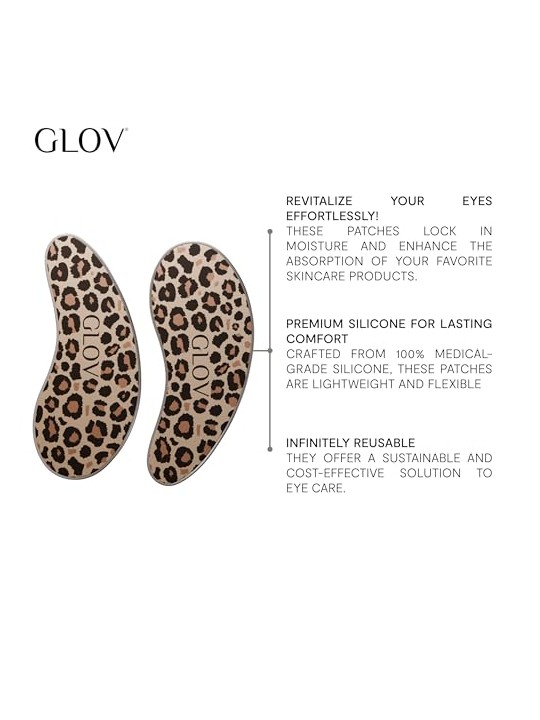 Glov Patch Infinity Eye Patches in silicone per la cura e l'igiene personale