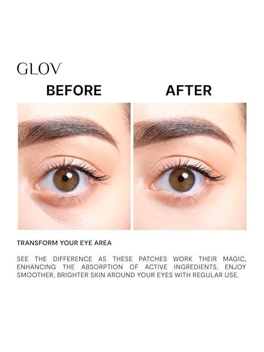 Glov Patch Infinity Eye Patches in silicone per la cura e l'igiene personale