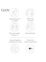Glov Patch Infinity Eye Patches in silicone per la cura e l'igiene personale