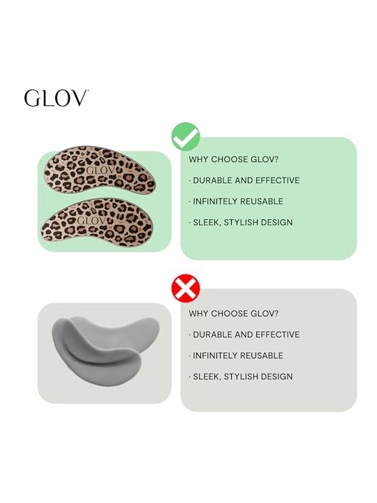 Glov Patch Infinity Eye Patches in silicone per la cura e l'igiene personale