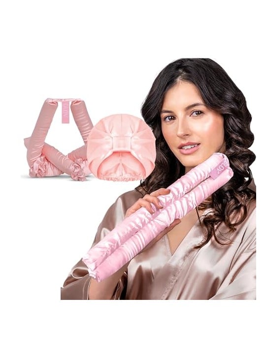 Glov SET Bigodini Dream Curl per styling a freddo 1 pz + cuffia in raso 1 pz
